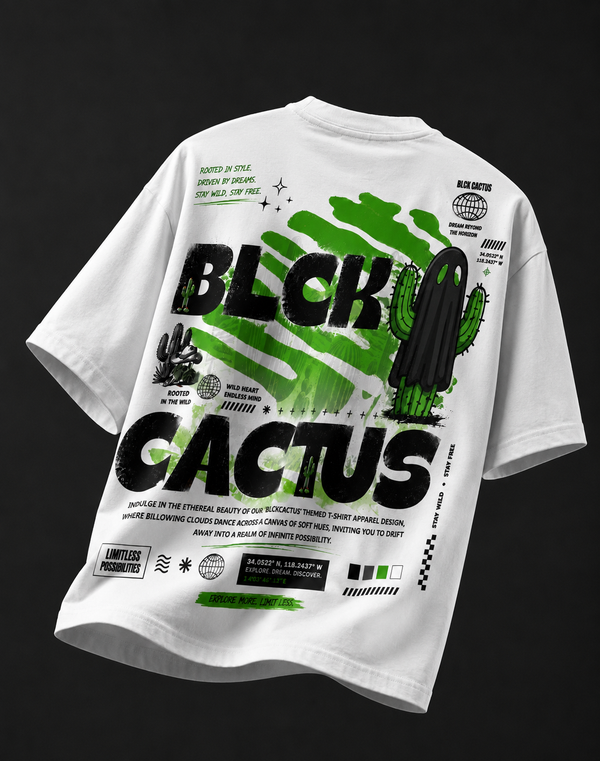 BLCK CACTUS OVERSIZE TSHIRT