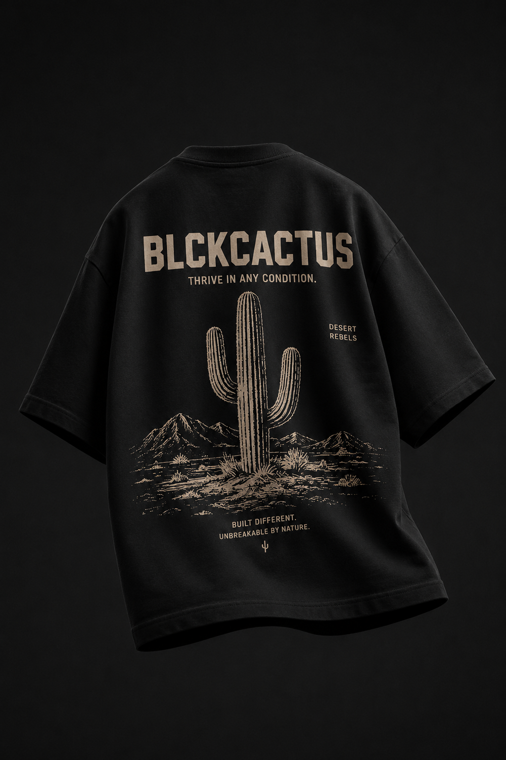 BLCK CACTUS OVERSIZE TSHIRT