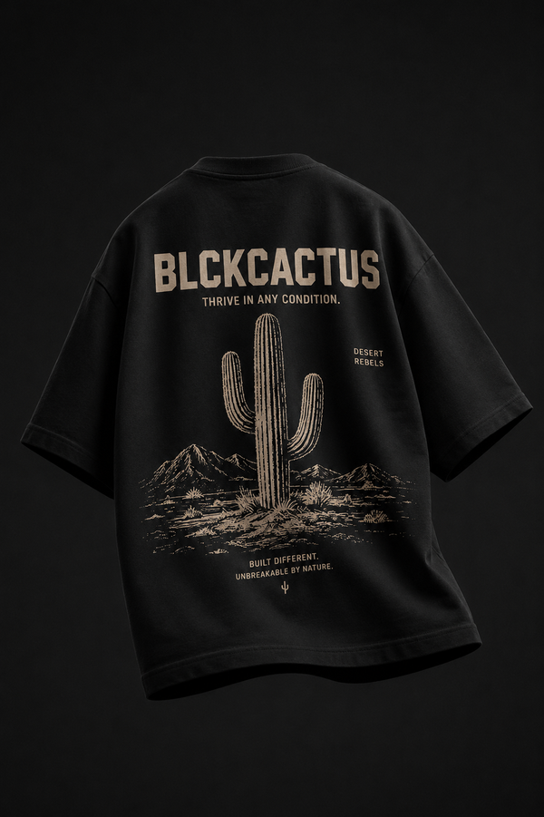 BLCK CACTUS OVERSIZE TSHIRT
