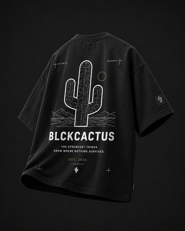 BLCKCACTUS Desert Origin Oversized T-Shirt