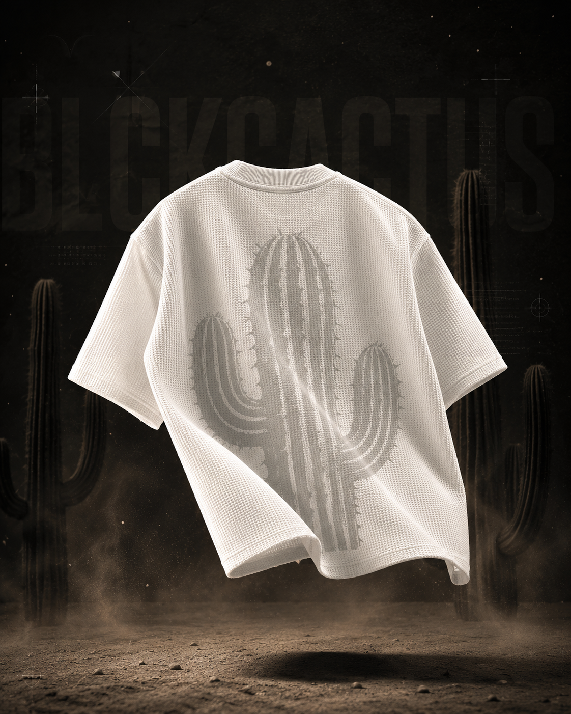 Cactus Waffle Tee