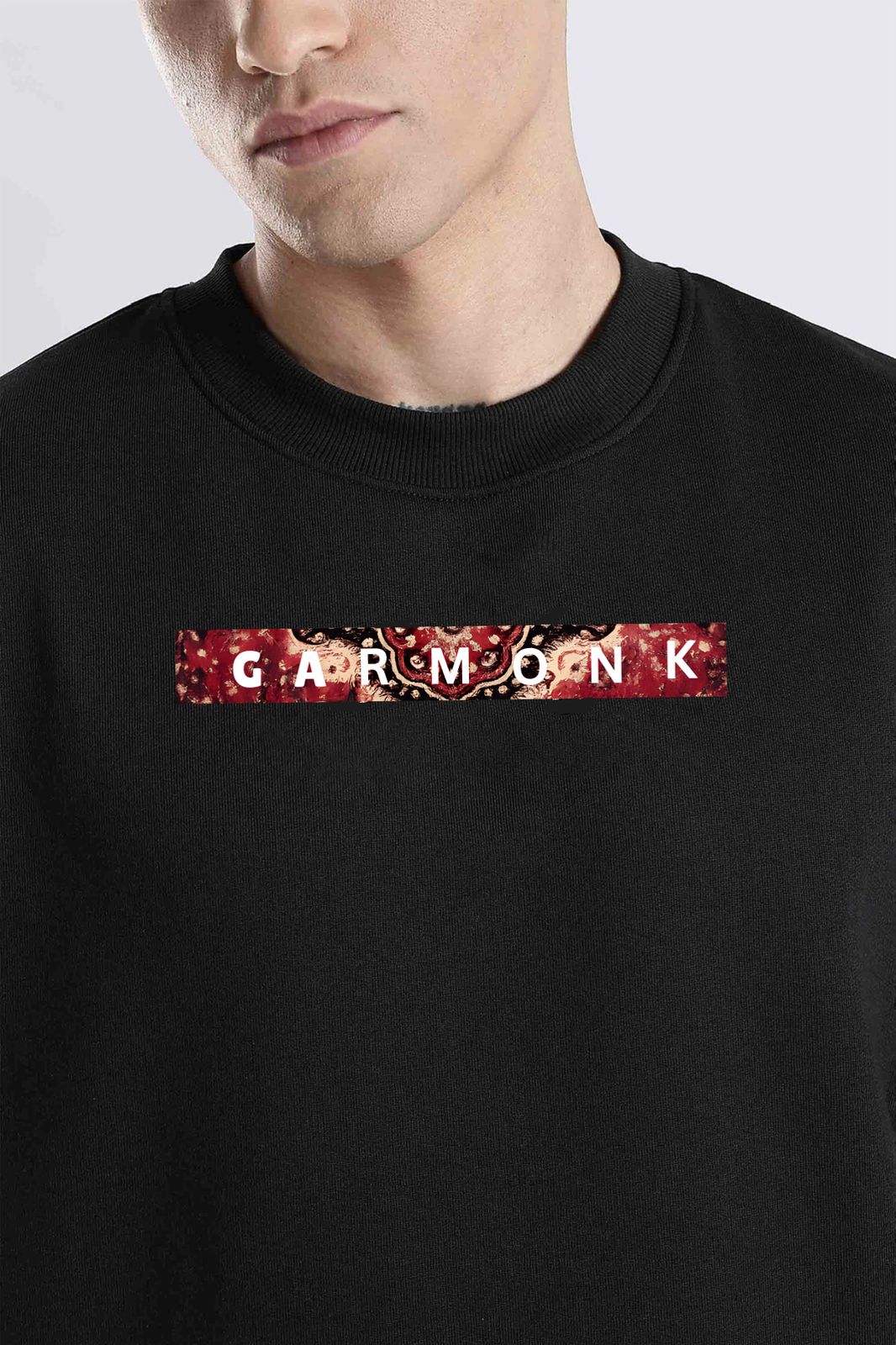 Carpedian Black Oversized Tshirt